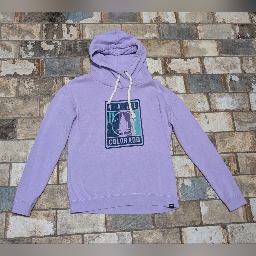 Tech Styles Vail Colorado Sweatshirt - Women’s Medium - Purple Pullover